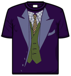 Batman Tshirt - Joker Tuxedo
