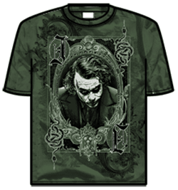 Batman Tshirt - Olive Joker