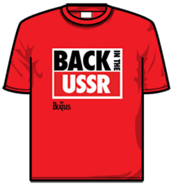 Beatles Tshirt - Back In Ussr