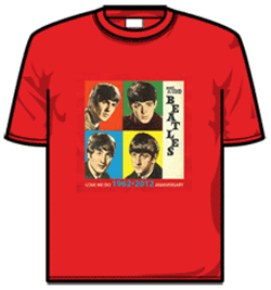 Beatles Tshirt - Love Me Do 50th Ann