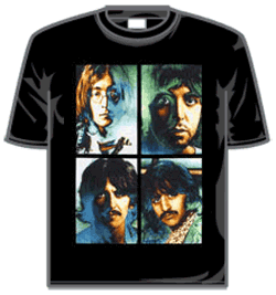 Beatles Tshirt - Psychedelic Four