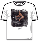 Bernard Of Hollywood Tshirt - Lady And Bike