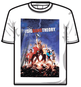 Big Bang Theory Tshirt - Poster Art