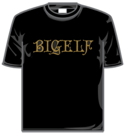 Big Elf Tshirt - Logo Gold