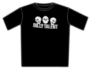 Billy Talent T-Shirt - Three Skulls