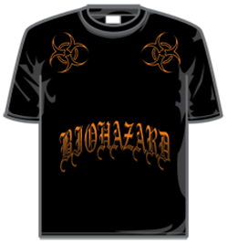 Biohazard Tshirt - Tattoo
