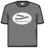 Black Rebel Motorcycle Club Tshirt - Razor Knife