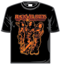 Black Veil Brides Tshirt - Shhh