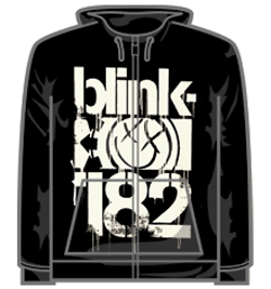 Blink 182 Hoodie - Three Bars