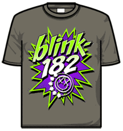 Blink 182 Tshirt - Pow