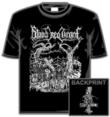 Blood Red Throne Tshirt - Come Death 