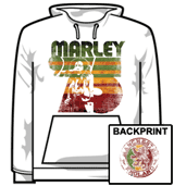 Bob Marley Hoodie - Marley 75