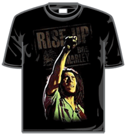 Bob Marley Tshirt - Arm Up
