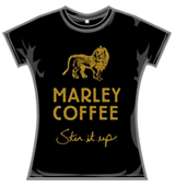 Bob Marley Tshirt - Coffee