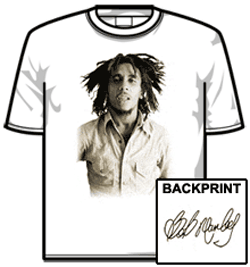 Bob Marley Tshirt - Sepia