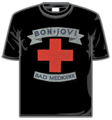 Bon Jovi Tshirt - Cross