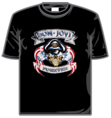Bon Jovi Tshirt - Forever Distress