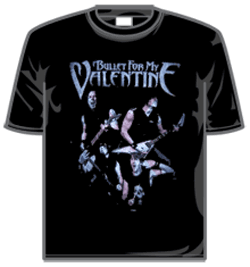 Bullet For My Valentine Tshirt - Band Photo 2011
