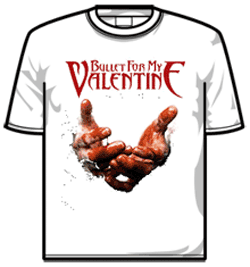 Bullet For My Valentine Tshirt - Blood Hands