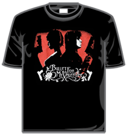 Bullet For My Valentine Tshirt - Four Words