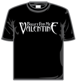 Bullet For My Valentine Tshirt - Logo