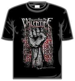 Bullet For My Valentine Tshirt - Riot