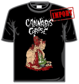 Cannabis Corpse Tshirt - Death Bong