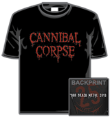 Cannibal Corpse Tshirt - 25 Years