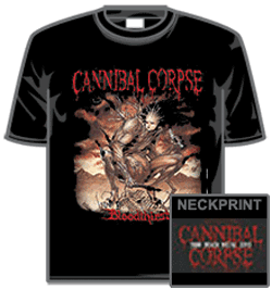 Cannibal Corpse Tshirt - Blood Thirst 25th