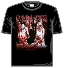 Cannibal Corpse Tshirt - Butcher At Birth