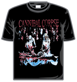 Cannibal Corpse Tshirt - Butchered At Birth