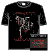 Cannibal Corpse Tshirt - Caged Contorted