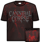 Cannibal Corpse Tshirt - Global Evisceration
