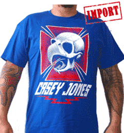 Casey Jones Tshirt - Hawk Skull