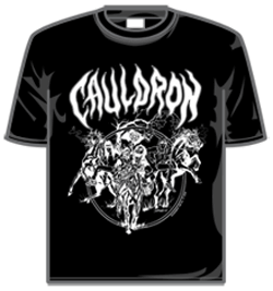Cauldron Tshirt - Three Horsemen