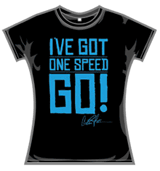 Charlie Sheen Tshirt - One Speed Go