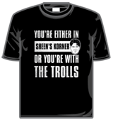 Charlie Sheen Tshirt - Sheen's Korner