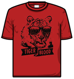 Charlie Sheen Tshirt - Tiger Blood