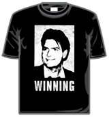 Charlie Sheen Tshirt - Winning