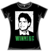 Charlie Sheen Tshirt - Winning