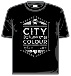 City And Colour Tshirt - Crest