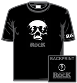 Classic Rock Tshirt - Aviator Skull