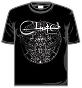 Clutch Tshirt - Earth Outline