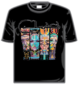 Clutch Tshirt - Four Faces