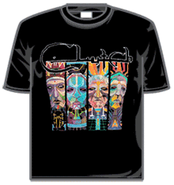 Clutch Tshirt - Four Faces