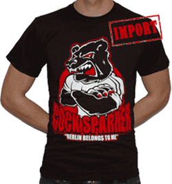 Cock Sparrer Tshirt - Berlin Belongs To Me