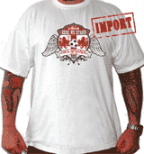 Cock Sparrer Tshirt - City Of London (white)