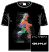 Coldplay Tshirt - Blurred Man