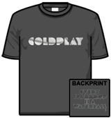 Coldplay Tshirt - Logo
