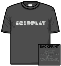 Coldplay Tshirt - Logo
